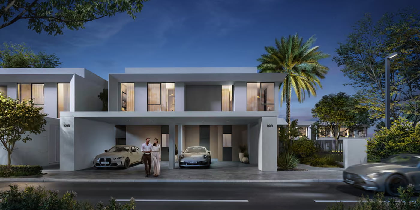Alva The Valley, townhouse living framed by greenery